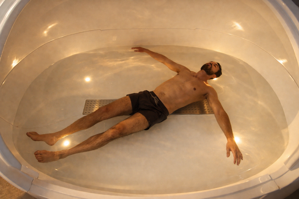 Man in a tub